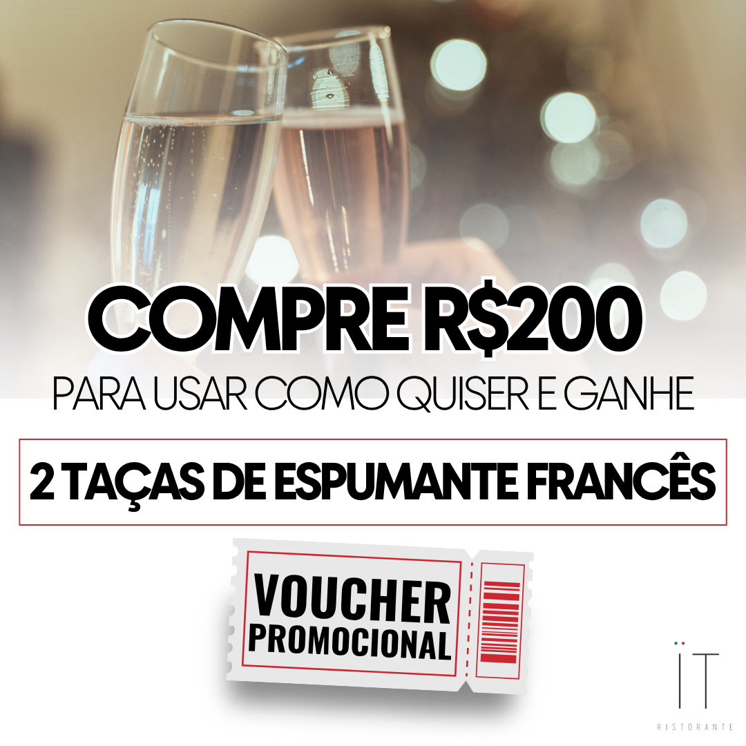 Voucher especial para Aniversariantes