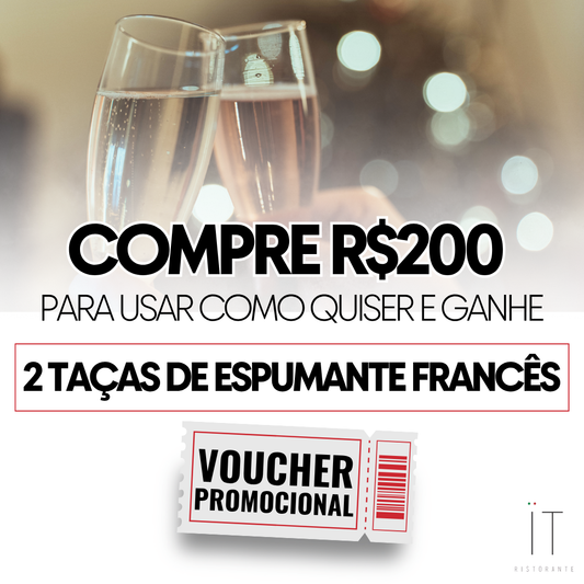 Voucher especial para Aniversariantes